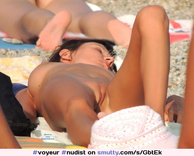 #nudist #sleeping #public #beach #exposed #voyeur