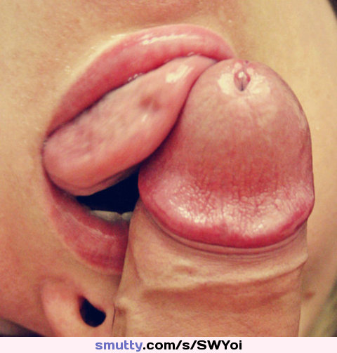 #sexy #precum #tongue #blowjob #suckingcock #erotic #yummy #hot #closeup #uncut