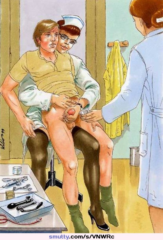 #femdom #nurse #handjob #reacharound #cartoon