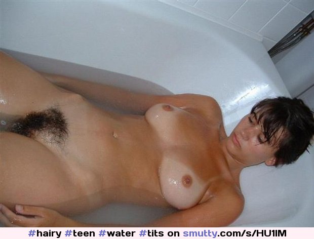 #teen, #water, #tits, #hairy