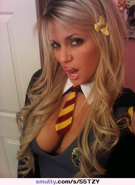 #schoolgirl #blonde #nn #nonnude #ygwbt  #tie #necktie #sexy #fit #anughty #lickinglips #downblouse #beautyspot #bows