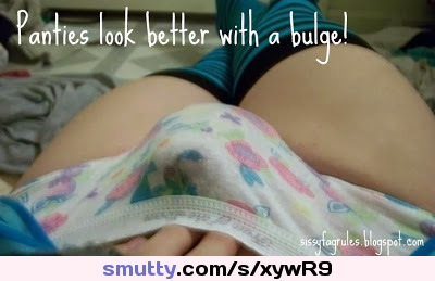 SissyFagRules #pantybulge