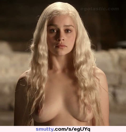 Emilia Clarke nude in #HBO Game of Thrones