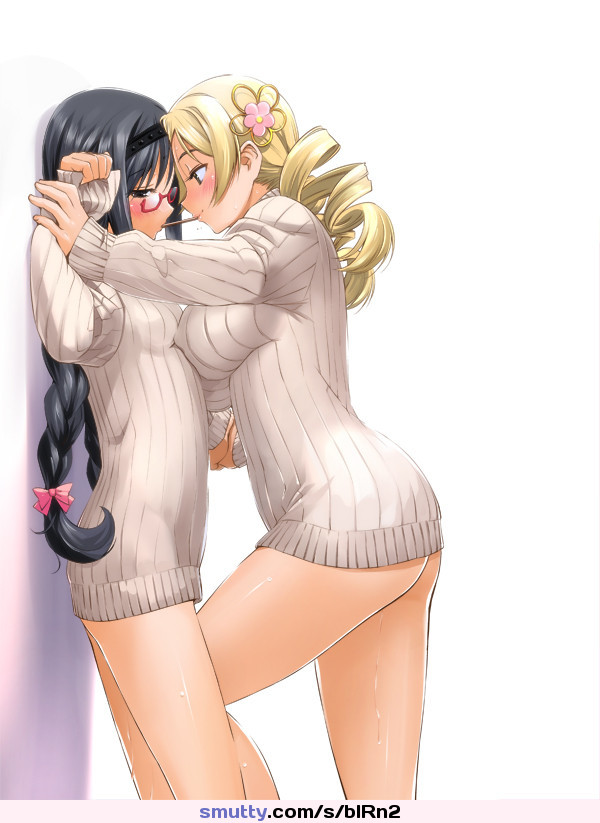 #hentai #anime #forced #restrained #blush #lezdom #glasses #cute #bigtits #smalltits #SweaterPuppies #sweater #tribbing #CantRapeTheWilling
