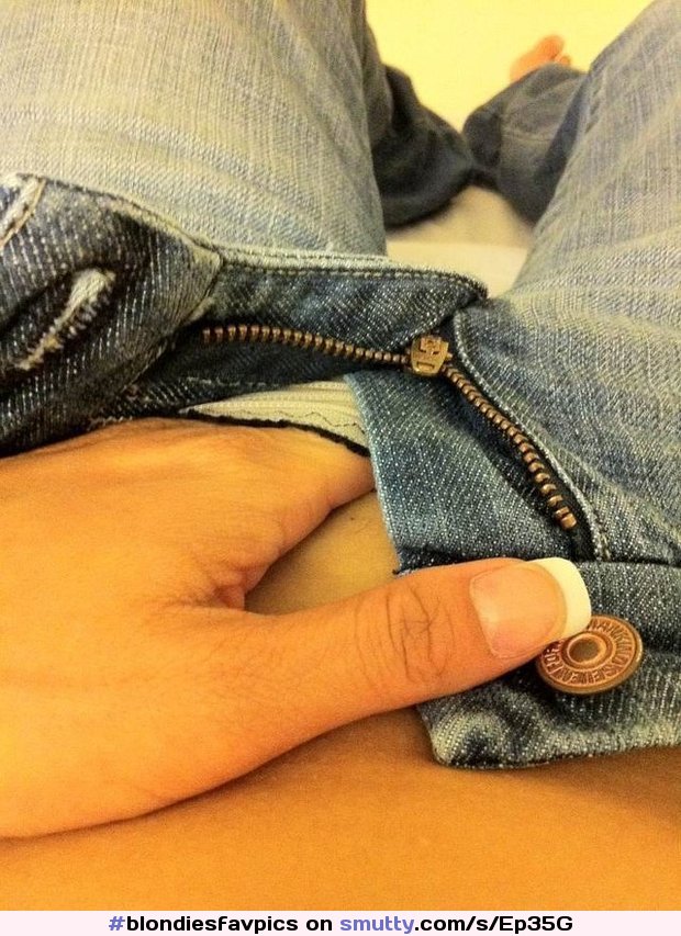 #Girlfriend teasing me #realgirls #jeans #Panties #selfpic #selfshot #POV #masturbation