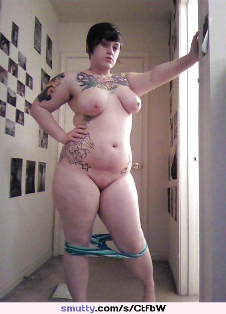 #chubby #tattoo #pantiesdown