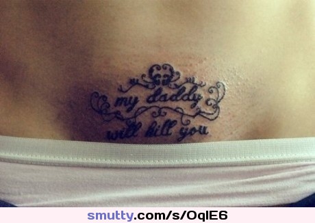 my  will kill you #adultbaby #diapers #abdl #tattoo