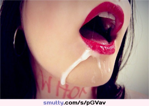 #cumonlips #cum #lips #bodywriting #openmouth #lipstick