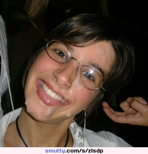 #nerdy #amateur #teen #glasses #brunette #cumshot #cumfacial #facial