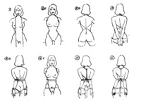 #Rope #TiedUp #Bondage #BDSM #Instructions #HowTo #Instruction #Instructional #Chart #BlackandWhite