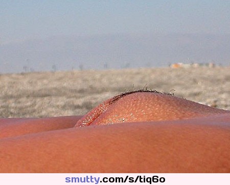 #female #nude #closeup #outdoors #beach #pubes #pussy #landingstrip #monspubis