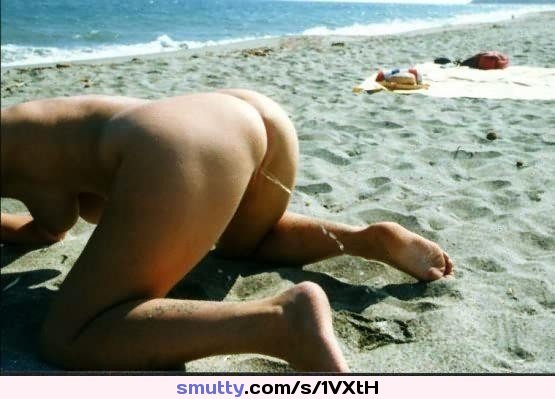 #piss #pee sexy amateur teen pissing on the beach outdoor doggystyle - An image by: hoofhearted -