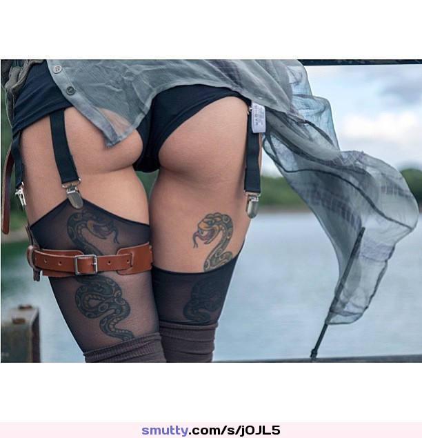 #hot #sexy #panties #ass #blackpanties #cheekies #boyshorts #stockings #perfectass #gap #tease #tattoos #garterbeltandstockings