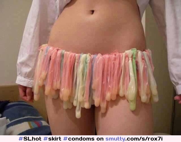 Skirt Condoms Usedcondom Condom Cumfetish Cum Smutty
