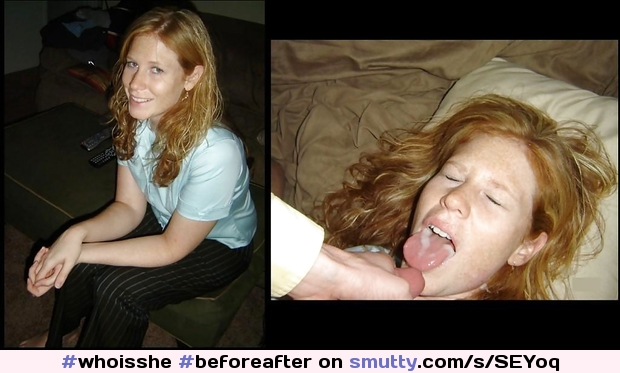 #BeforeAfter#beforeandafter#BeforeNAfter#amateurs#sweetgirl#cutelingerie#hotblonde#NiceCumshot#openyourmouth#SwallowIt#openwidebitch#ohyes