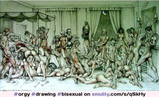 #drawing #bisexual #orgy