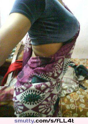 #Indian #Saree #Sideboob