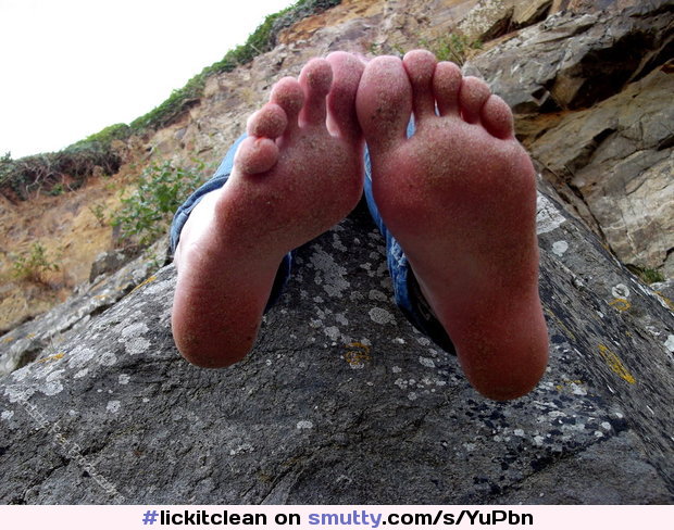 #Feet #toes #arches #dirty #dirtyfeet #sweaty #mistress #lickitclean