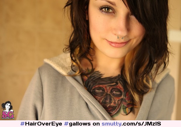 #Gallows from #SuicideGirls #eyes #pierced #tattoo #face #nonnude #cute