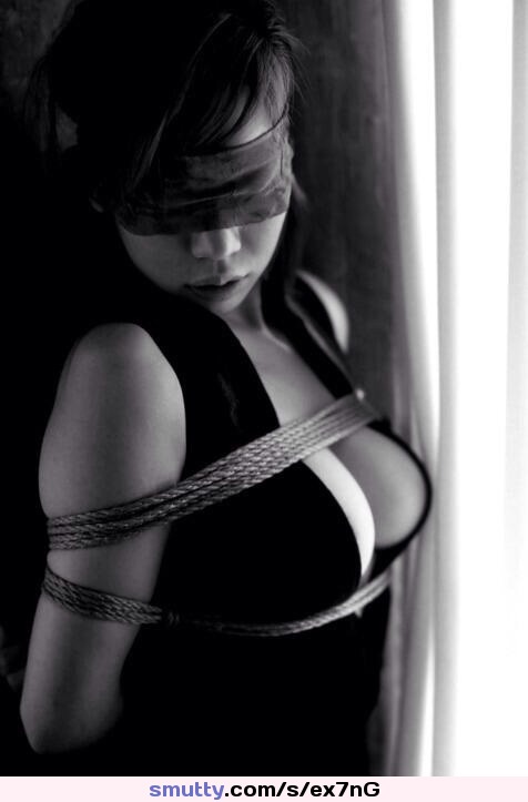#bound for #pleasure .....#blindfold  #submissive #beauty #sexy ....#tele