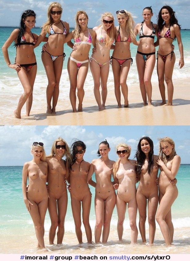 #group #beach #naked #BeforeAfter