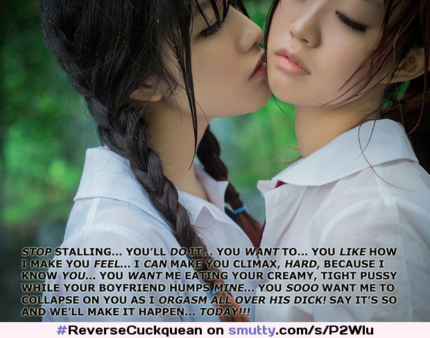 #ReverseCuckquean #CuckqueanCaption #caption #ffm #threesome #lesbiankiss