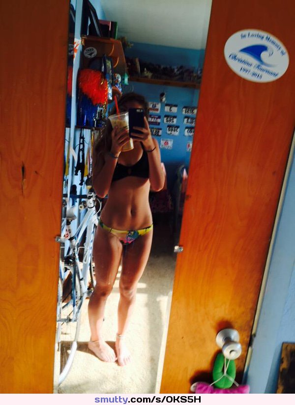 #amateur #teen #swimsuit #bathingsuit #cute #hot #selfie #mirror