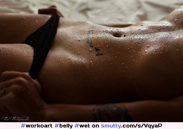 #workoart #belly #wet #mound #panties #tattoo #tease