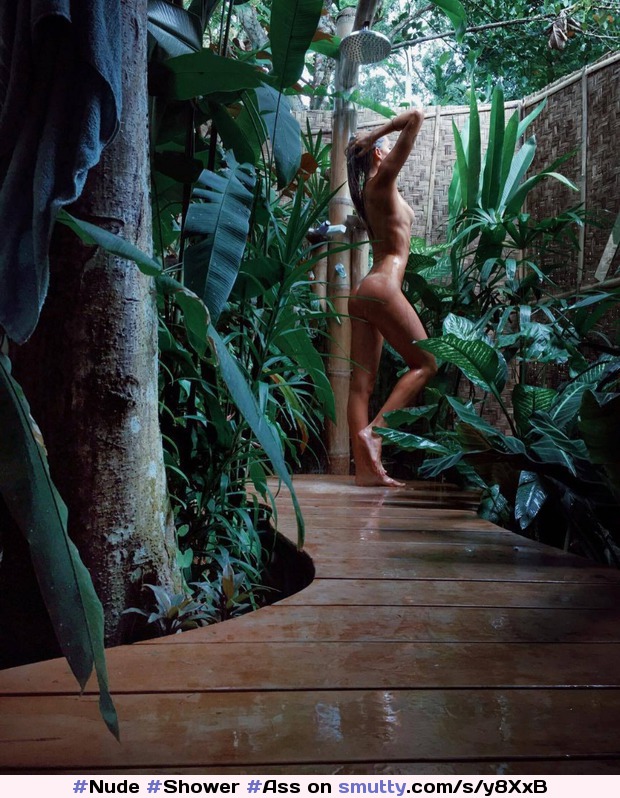 #Nude #Shower #Ass #Outdoors
