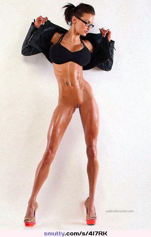An image by Biker4fun:  an image from Biker4fun #bottomless #longlegs #muscle #muscular #muscularwoman #fit #fitness