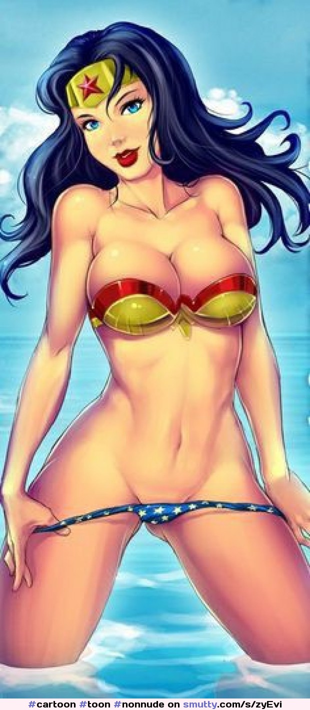 An image by Biker4fun:  #cartoon #toon #nonnude #bikini #superhero #hentai #wonderwoman