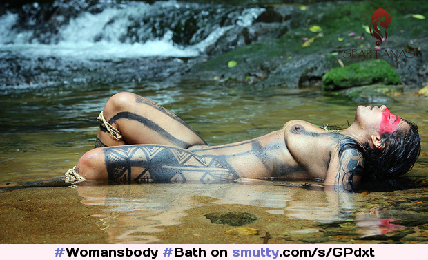 #Womansbody #Bath #Native #Brazilian #Brasil #Brasileira #India