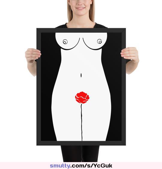 Make a statement in any room with this framed poster
#sexy #erotic #art #posters #framed as seen at #society6 or #etsy