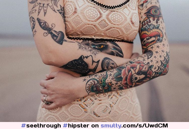 #seethrough #hipster #tattoos