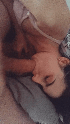 #facefuck #clothed #sleeping #gif