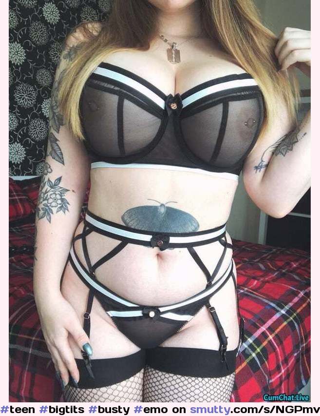 #teen #bigtits #busty #emo #goth #tattoo #amateur #tits #boobs #solo #homemade #cute #young