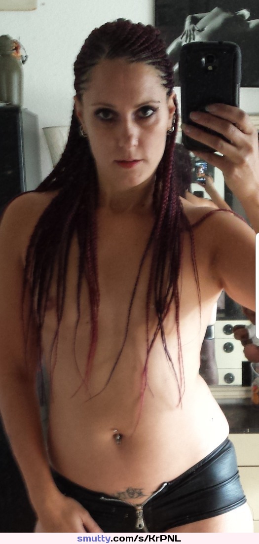 #notits #smallboobs #braids #selfie #dominate #wife