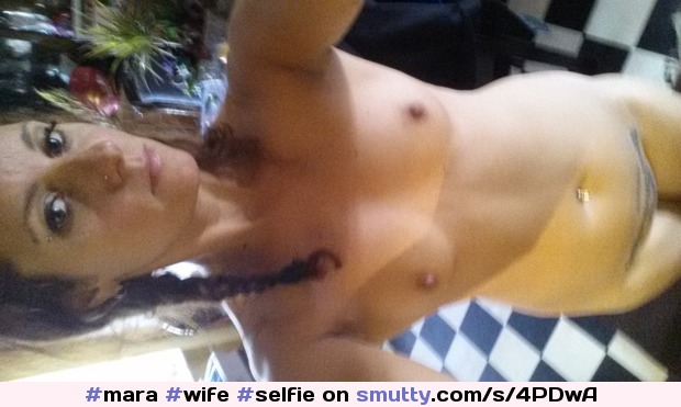 #mara #wife #selfie #littletits #fullbody #flatchest #brunette #legs #pigtail #braids #nipples #notits #tattoo