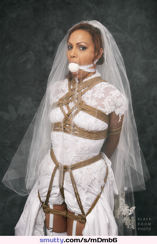 Bound Bride by Black Room Photo
#gag #photography #ropes #tied #staredown #gagball #weddingdress