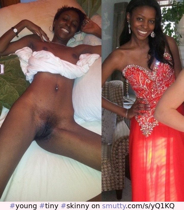 little cunt #young #tiny #skinny #ebony #black #teen #slut #prom #pussy #spread