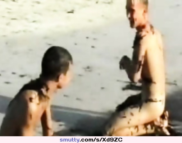 Gay boy sex on the beach