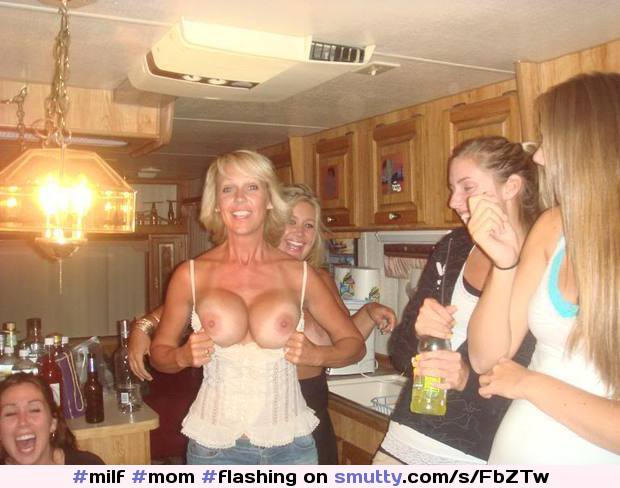 #milf #mom #flashing #laughing #tanlines #fakeboobs #showingboobs #real #funny #bigboobs #drunk
