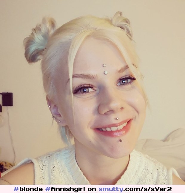 #blonde #finnishgirl #babe #sexy #finnish #smile #makeup #fairy