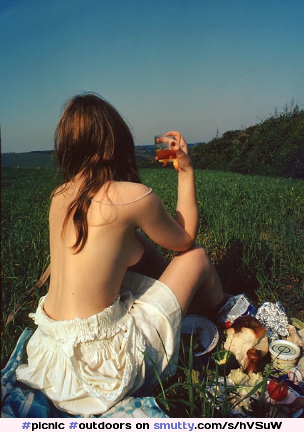 #picnic, #outdoors, #topless, #sideboob, #perkytits, #lookingaway, #lightandshadow