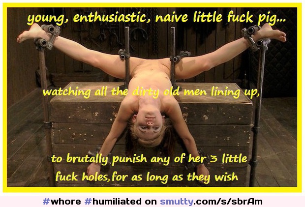 #whore #humiliated #degraded #used #abused #rough #teen #rolemodel #anal #bondage #caption #young #forced #gangbang #tied