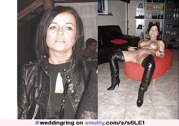#weddingring #beforeafter #leatherboots #whip #NaughtyLook could also be #girlnextdoor #hotwife #fun69wifefav