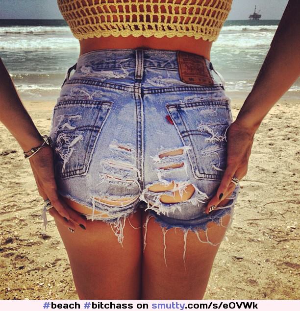 #beach#bitchass#assview#presentingherass#handsonass#shorts#seaside#tornjeans#niceass#offeringupass#hooker#tanned#TightAss#tornclothes#teaser