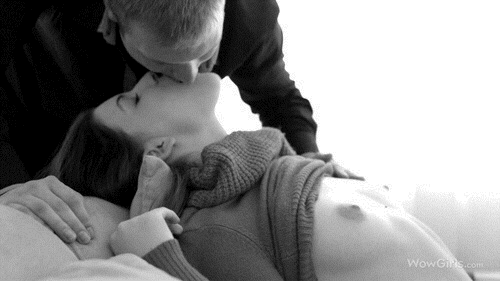 #couple #sensual #clothed #erotic #kissing #tits #foreplay #connection #cmnf