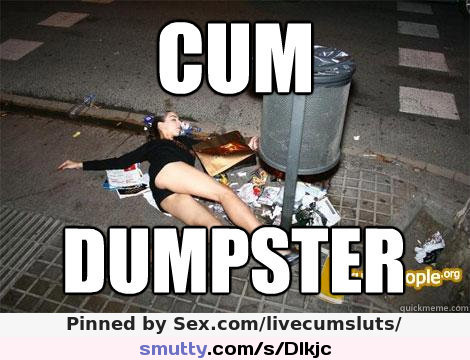 Cum Dumpster | #CumDumpster #Public #Humiliation #Shame #Degrading #Ruined #Slut #Whore #Trash #Garbage #Humiliated #Degraded #LifeRuining