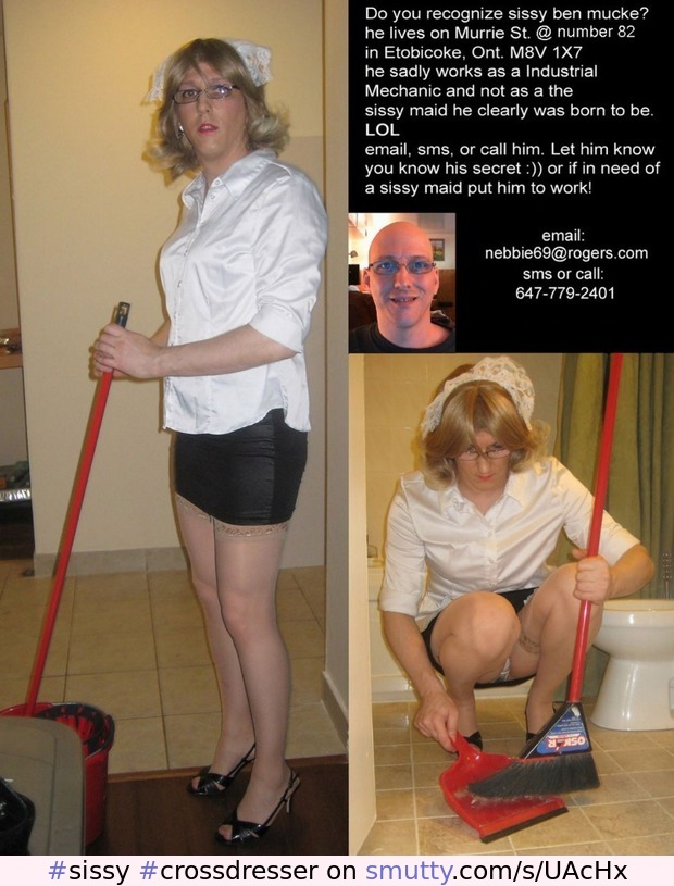 #sissy #crossdresser #BenMucke #Toronto #Ontario #647-779-2401 #Exposed #Exposure